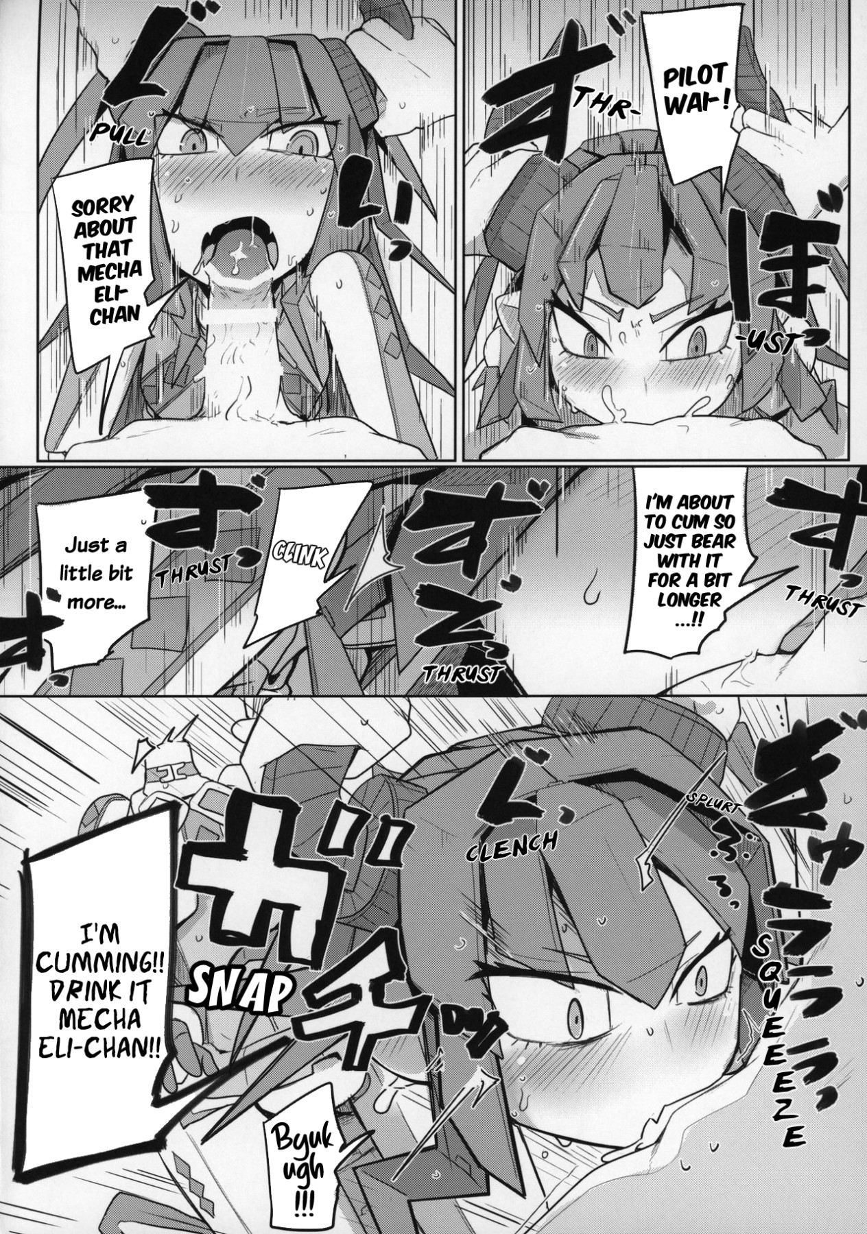 Hentai Manga Comic-Lovestruck Mecha Eli-chan and Her Cross-dressing Master-Read-17